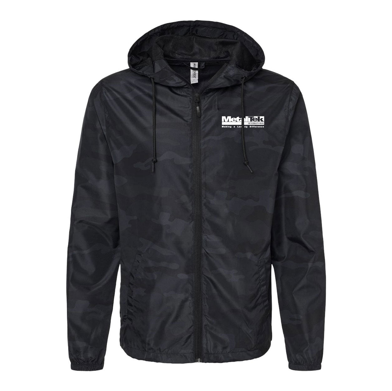 Men's Lightweight Windbreaker Full-Zip Jacket