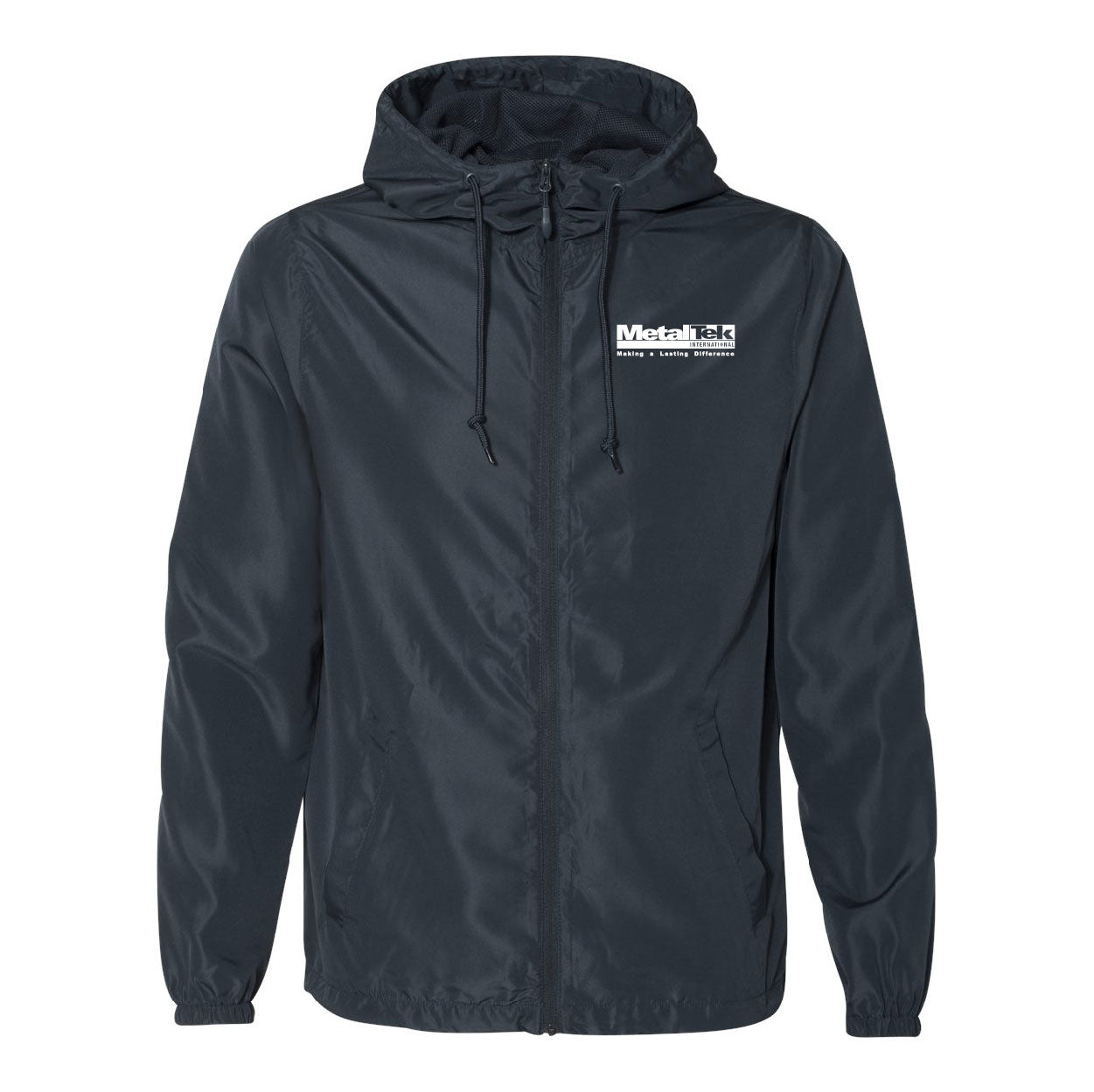 Men's Lightweight Windbreaker Full-Zip Jacket