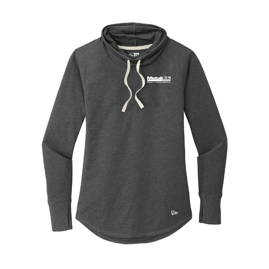 New Era Women's Sueded Cotton Blend Cowl Tee